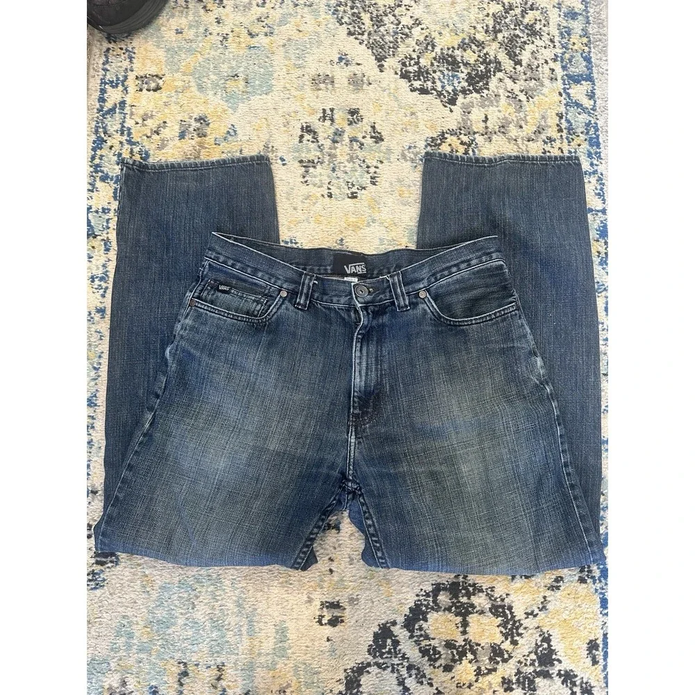 Vans Mens Size‎ 32 X 30 Straight Leg Denim Jeans Skate Jeans